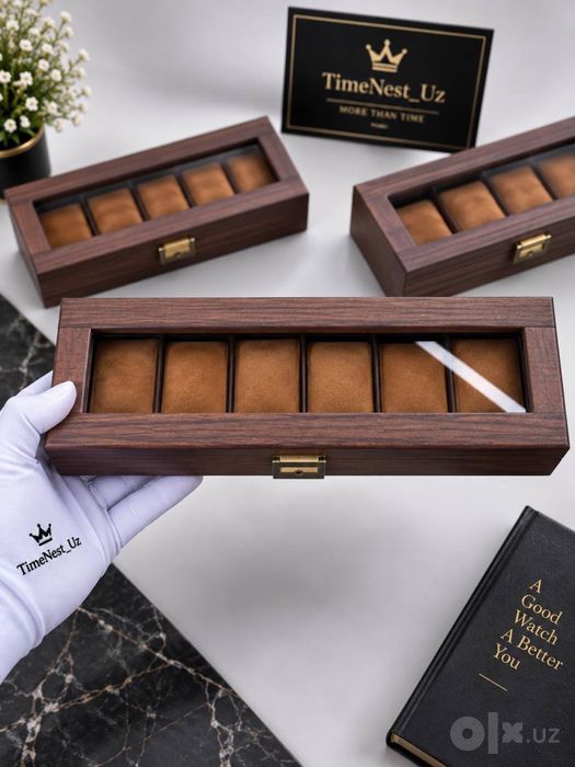 Soatlaringiz uchun premium uy - Watch Box