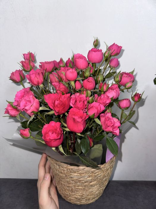 цветы кустовые розы