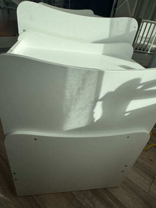 Детско Бебешко легло 3в1 Люлка Креватче Повивалник-Нощтно шкафче