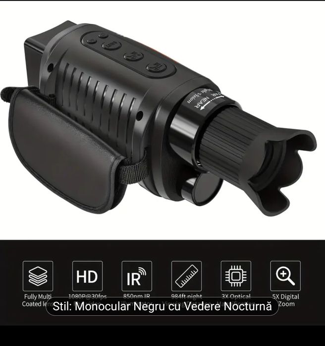 Monocular night vision vânătoare camping