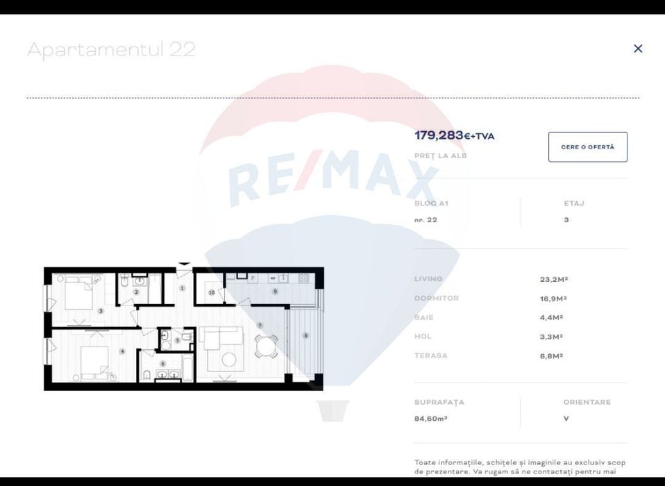 Apartament de vanzare