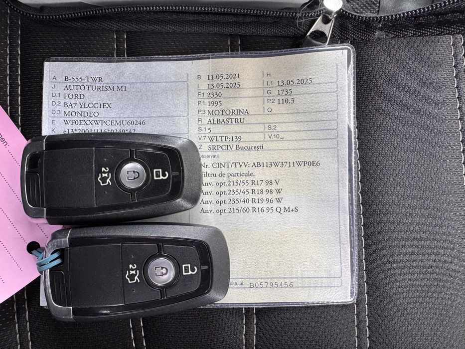 Ford Mondeo 2.0 TDCI Automat 2021 avariat