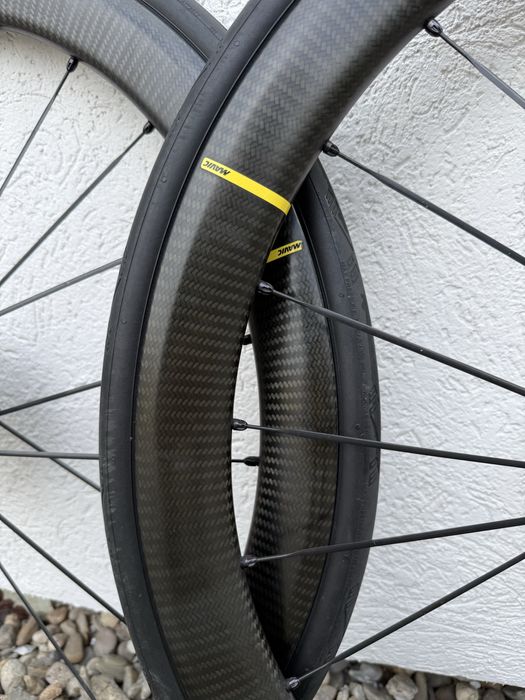 Roti carbon bicicleta cursiera Mavic Cosmic SLR45