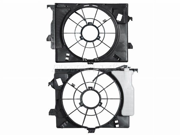 Диффузор радиатора  Hyundai Solaris