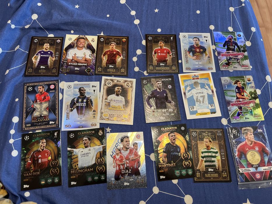 Cartonase topps match attax extra