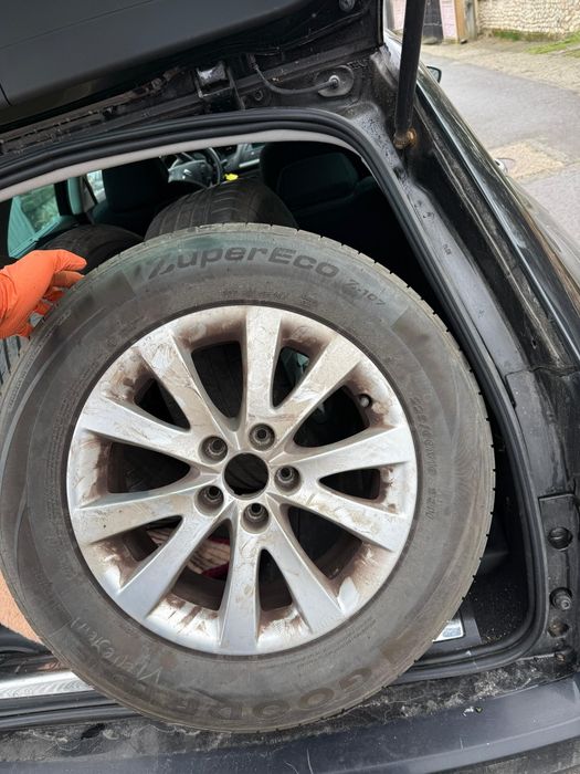 Jantele originale Citroen/ Peugeot5x108  anvelope vara 225/60 R16