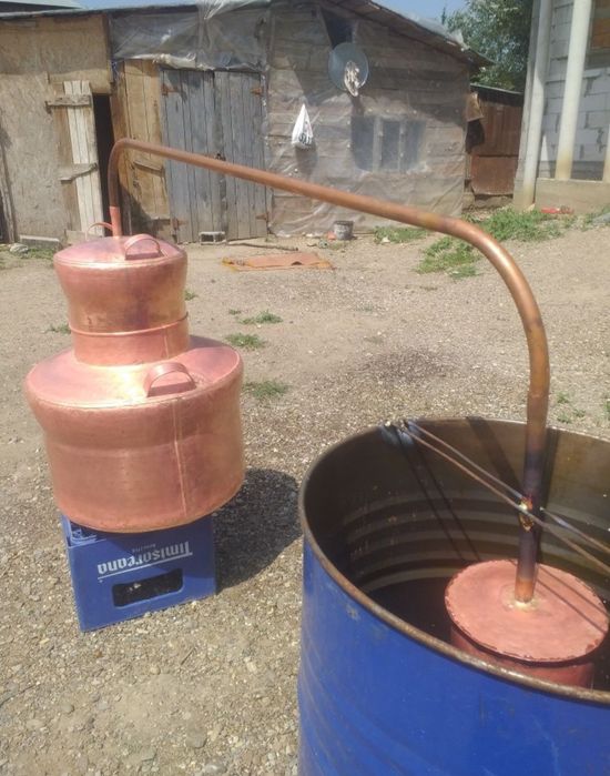 Vindem cazane Tucă 100 litre fund 3mm peret 2mm capac 1mm