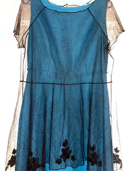 Rochie de seară, cu trenă sau cordon (2 moduri de purtare)