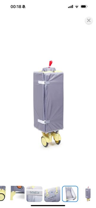 Манеж детский на колесиках