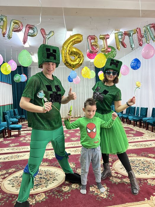 Аниматоры, клоуны, супергерои, принцессы