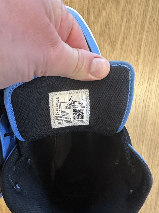 REDUS Air Jordan 1 Mid, marime 45, stare foarte bună