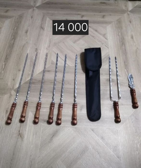 Шашлычные палочки на деревянной ручке