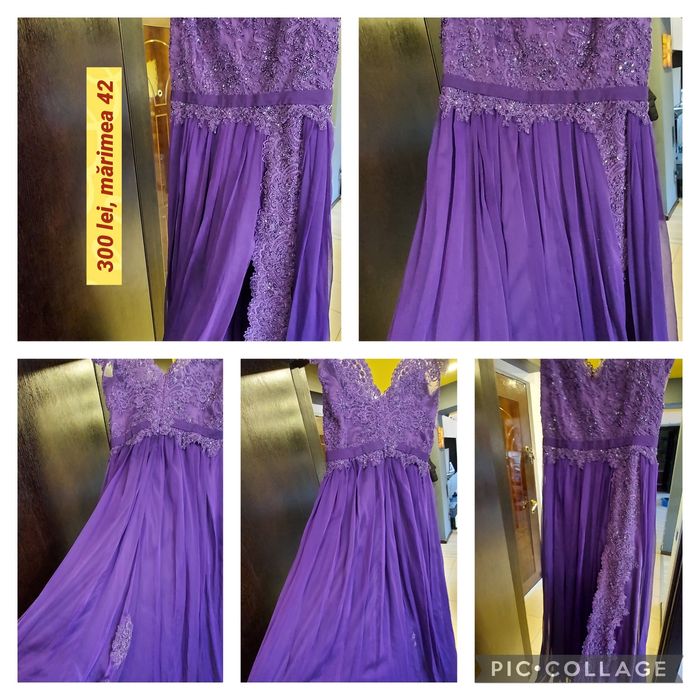 Rochii de seară, purtate de câteva ori, pe comanda și din magazin