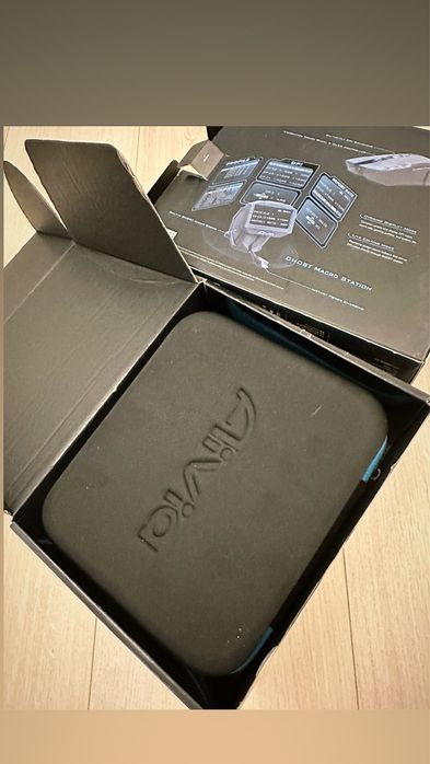Mouse Gaming Wireless Gigabyte Aivia Uranium + GHOST Macro Station (Pachet Complet, Cutie + Husă)