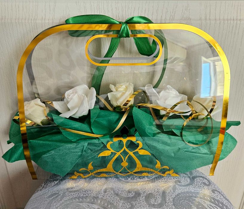 Букет. Корзина. Мыльные розы.