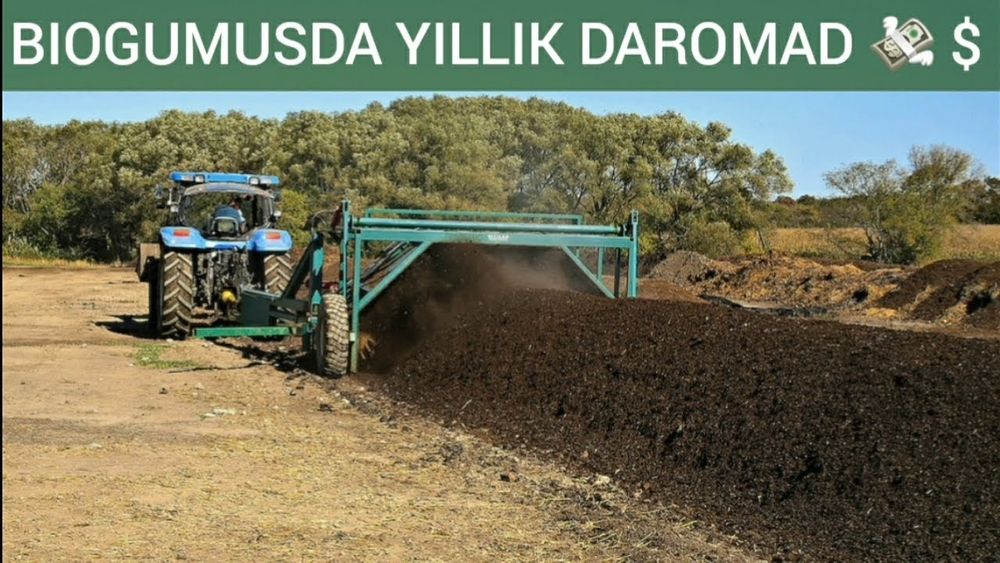 Ekalogik tozza mineral o'g'it Biogumus