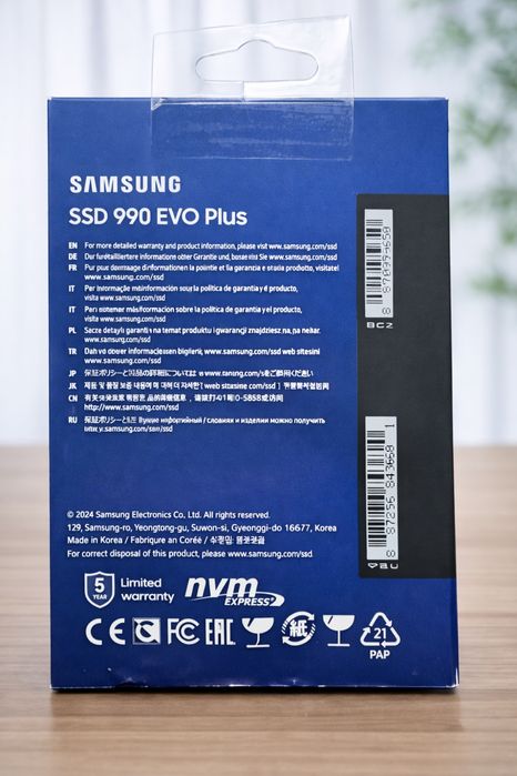 Samsung 990 EVO Plus 2TB NVMe M.2 – Nou, Sigilat