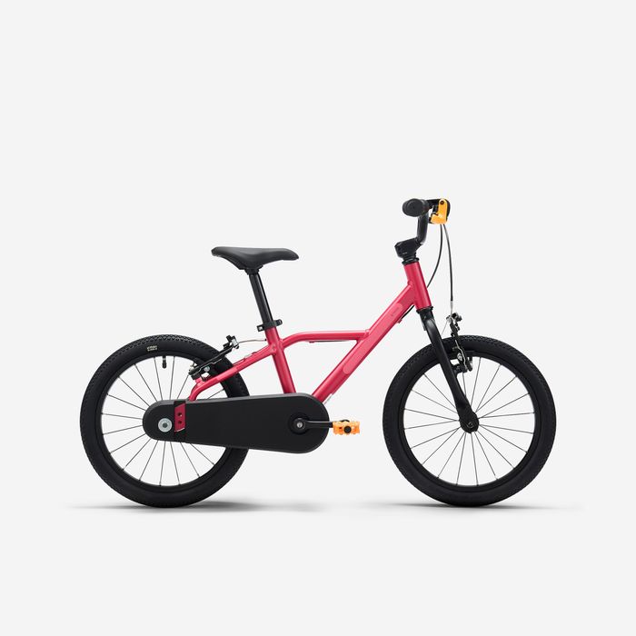 Bicicletă 16 inch 4-6 ani Discover 900 Roz - (SecondHand) Decathlon