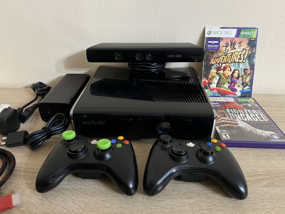 Xbox 360 SLIM + 29 игр - ПРОШИТЫЙ