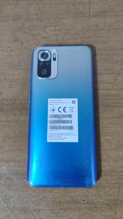 Redmi note 10s 
Xotirasi 64gb
Zaryadi beton 
Karobka dokumenti bor
Ayb