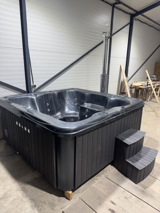Ciubar patrat tip jacuzzi 2.45 x 2.45