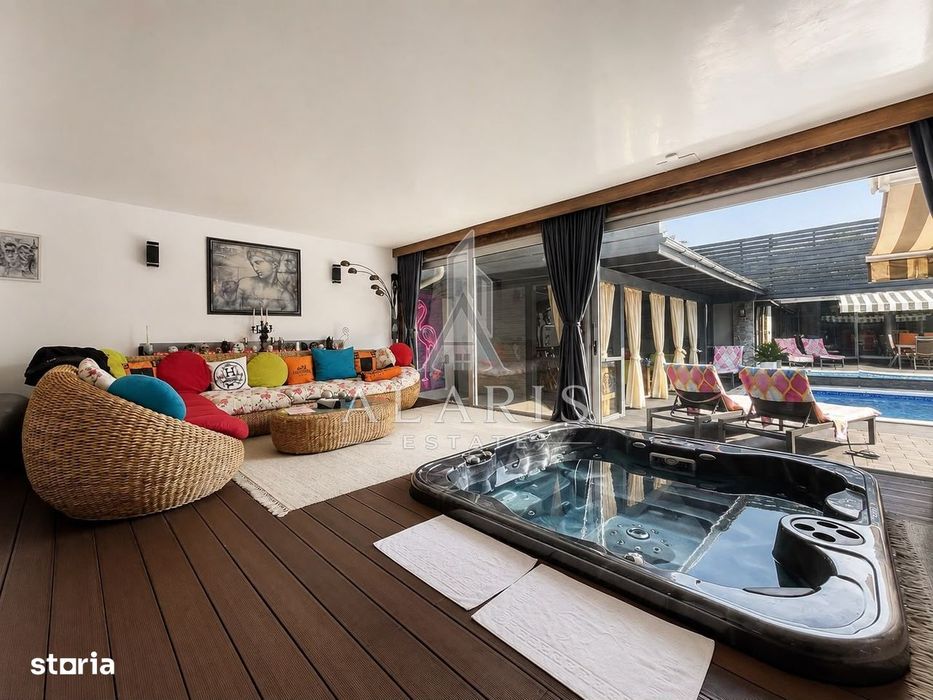 Casa individuala 7 camere, piscina, in Aradului
