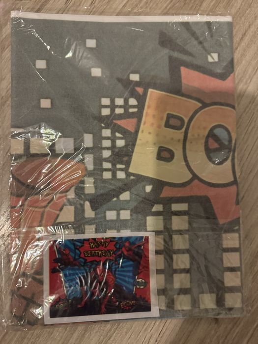 НоВ Винил/ платно за рожден ден Spiderman