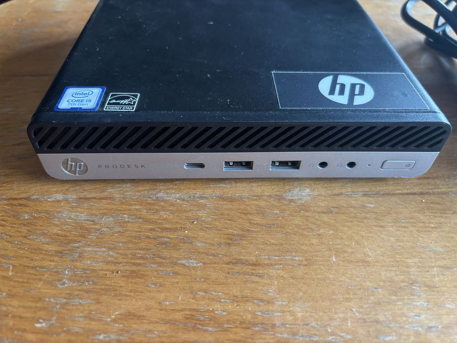 Компютър мини HP ProDesk 600 G3 Mini | Intel Core i5 | 8GB RAM | 256GB SSD | Лицензиран Windows 10 Pro