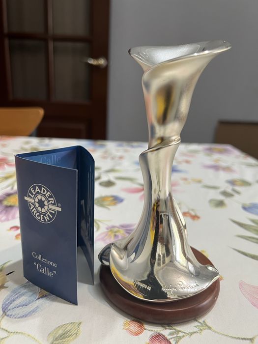 Подсвечники Италия покрытые серебром