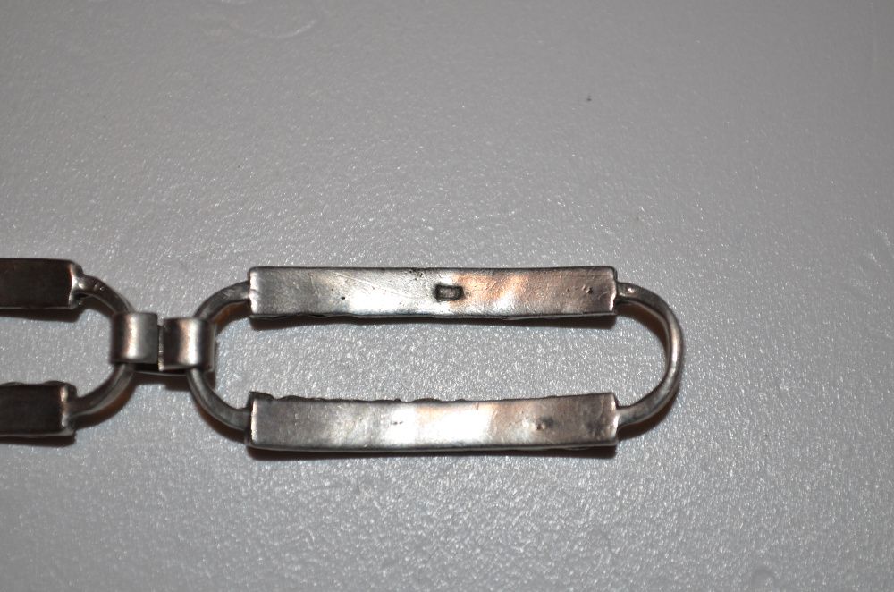 BRATARA ARGINT 925 - Unisex - Vintage - Facuta manual - 21cm lungime !