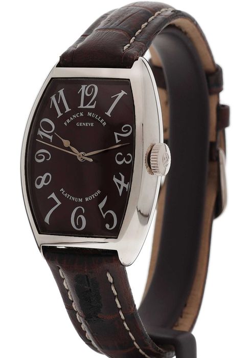 Ceas Franck Muller Cintrée Curvex – Aur Alb 18K – Automatic