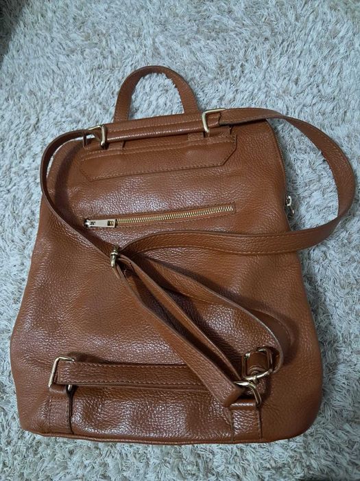 Rucsac Ghiozdan piele naturala