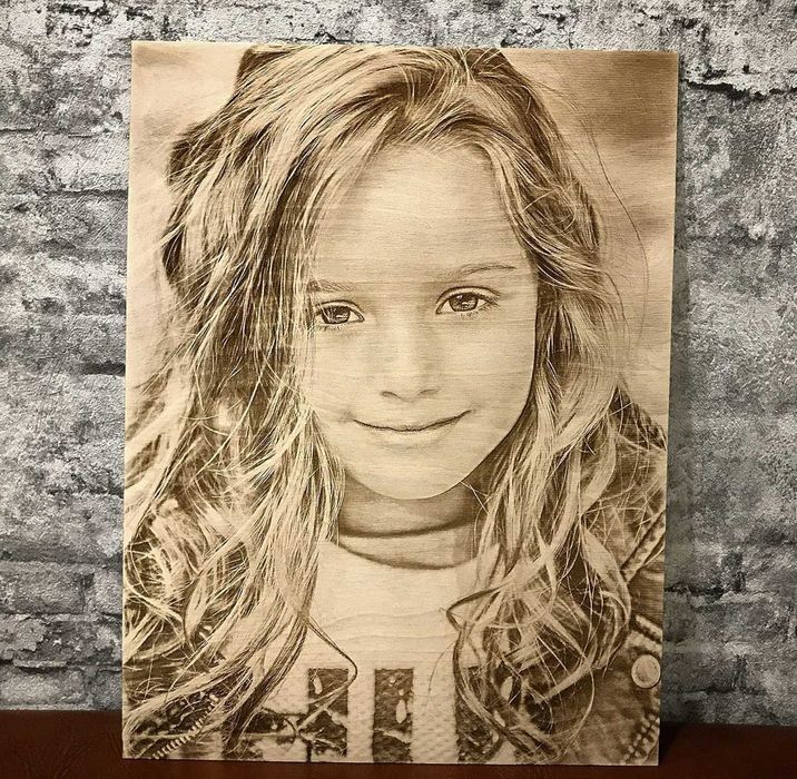 Гравировка фото, картины на дерево: 5 000 тг. - Подарки друзьям Актау ...