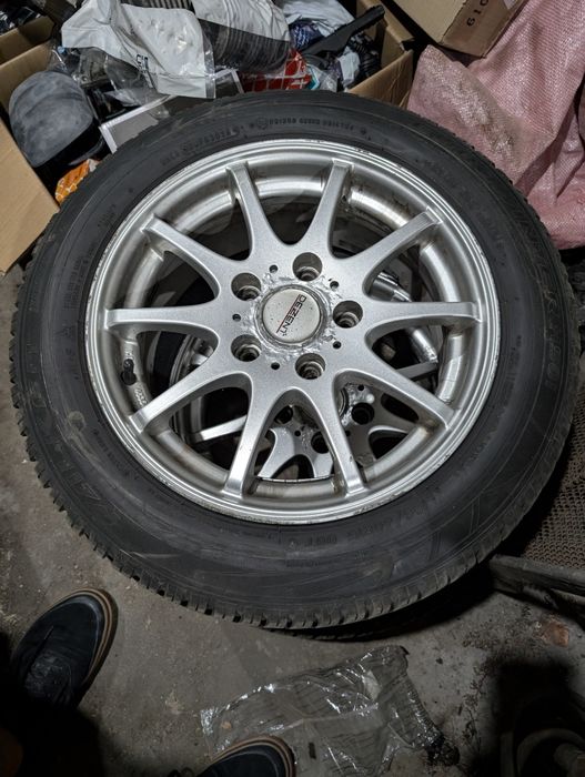 зимни гуми с джанти 15 цола, 5x114.3 ,suzuki swift sport