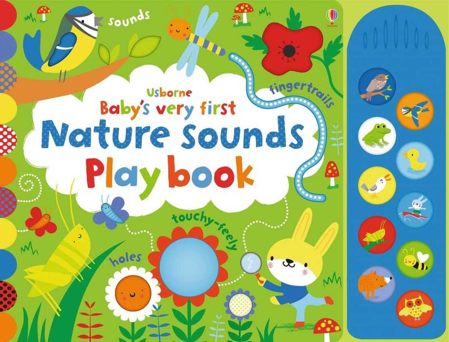 Big Playbook Usborne - carte interactiva cu sunete si clapete pt copii