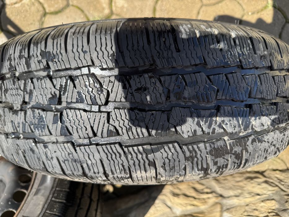 set cauciucuri noi plus jante 215-65-r16 ford transit custom