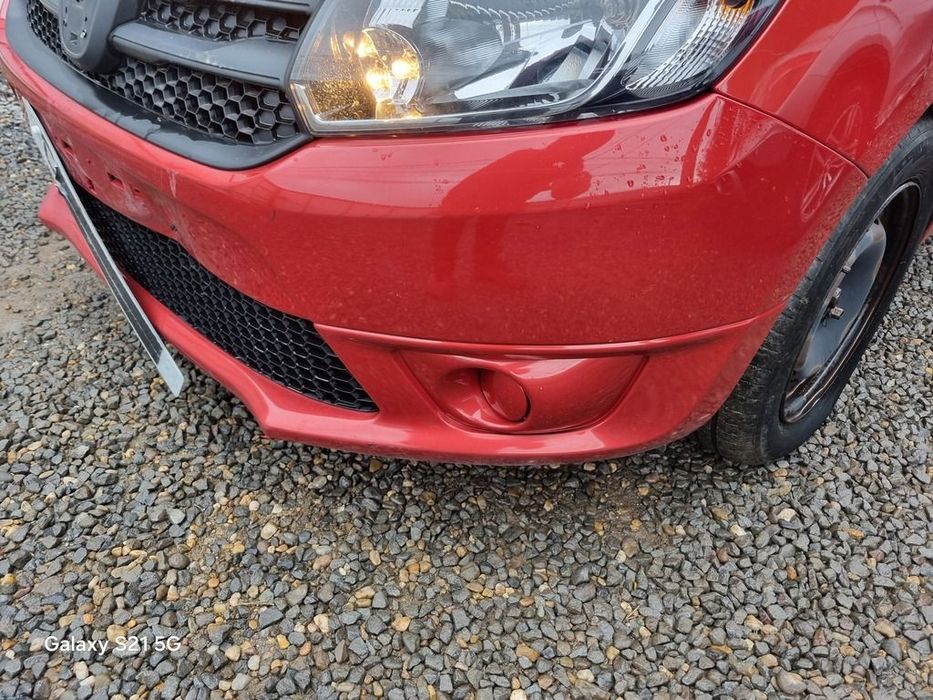 Bara fata Dacia Sandero 2 2012 - 2016 Rouge de Feu TEB76 (1403) model fara spalatoare far