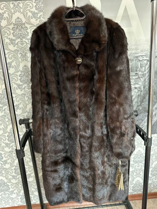 Норка шуба новый дым кимеген