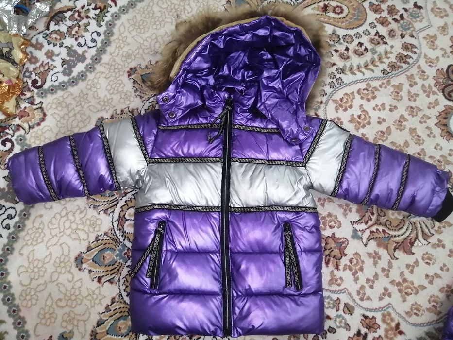 Зимний комбинезон на девочку