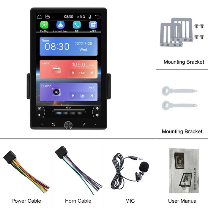 Navigatie 10.4 inch 1DIN