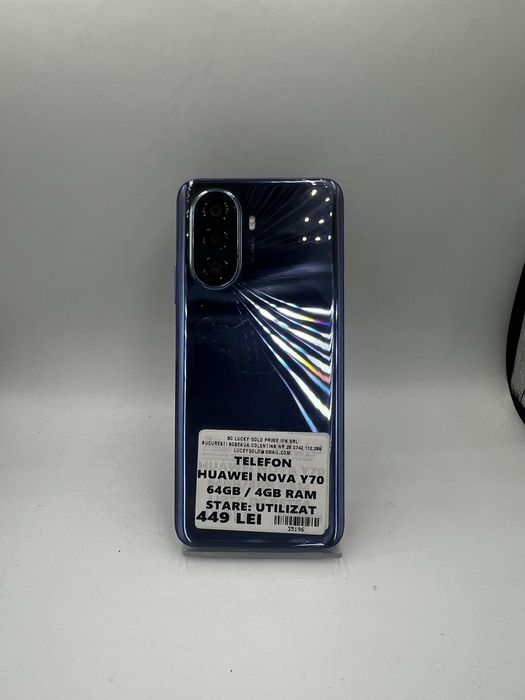 Lucky Gold Colentina / Huawei Nova Y70 / 64 Gb / 4 Gb Ram / #35196