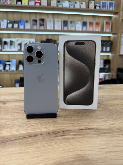 ‼️iPhone 15 Pro Natural 256Gb -Sanatate bat.89%- Garantie 12 luni