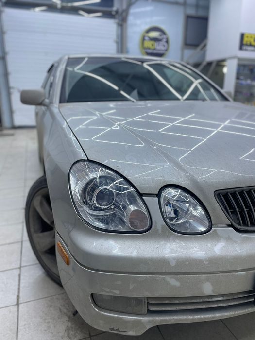 Реставрация и полировка фар.