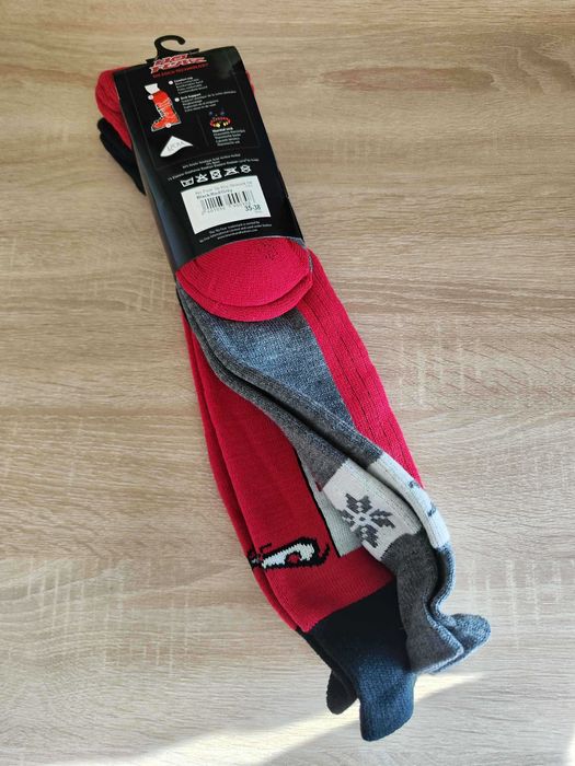2 чифта нови чорапи за ски No Fear размер 35-38