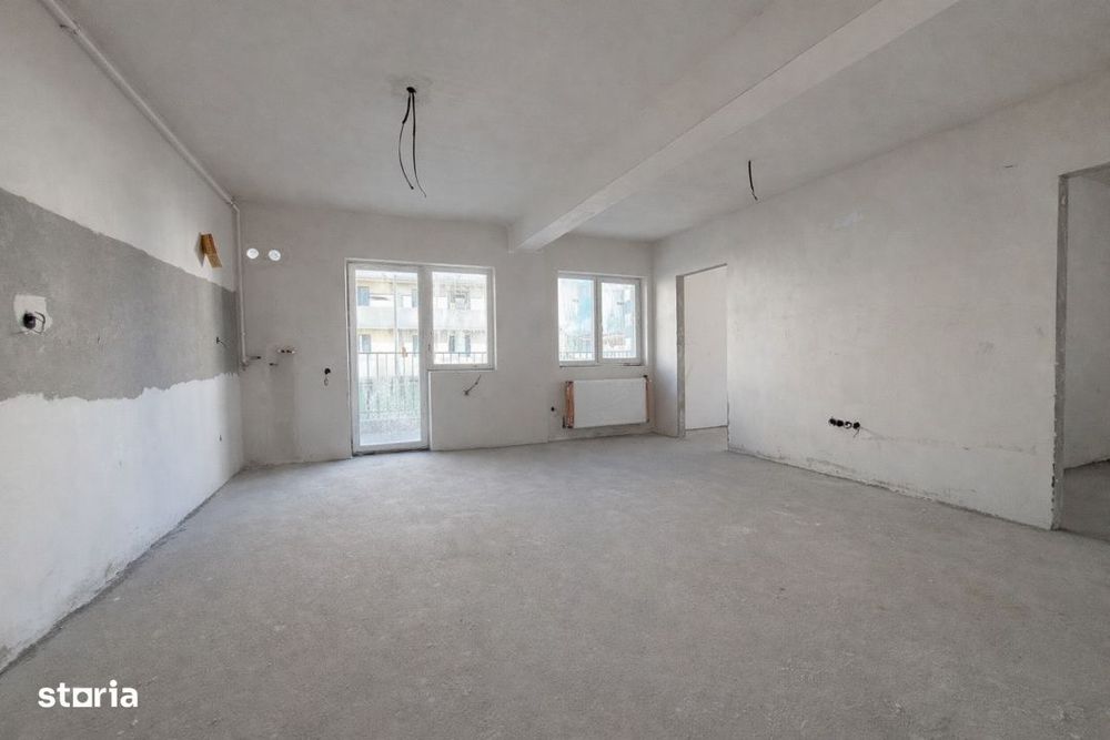 Apartament Semifinisat - 3 Camere I SU 51MP I Balcon I Parcare - Terra — fotografia 3
