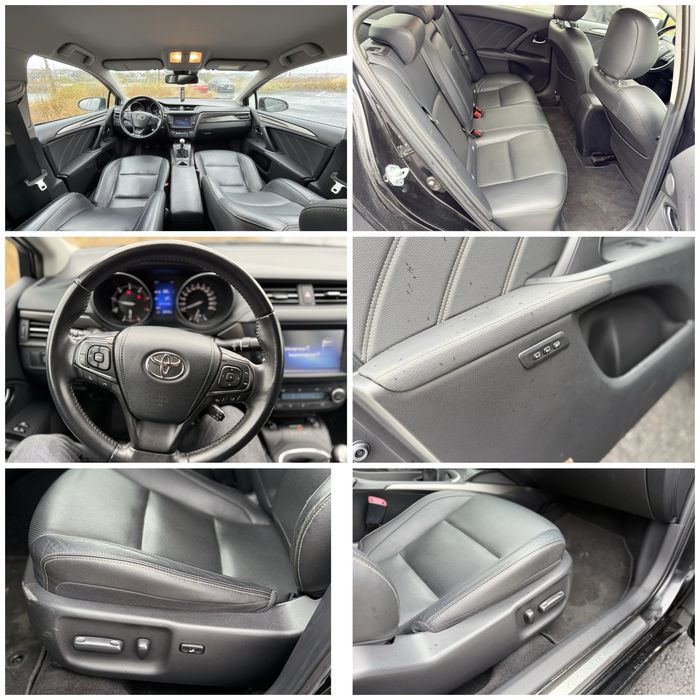 Toyota Avensis 2.0 D-4D 143 CP/2016/ Piele/Istoric/ Navi/ Cameră/ LED