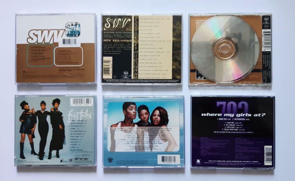Cd originale cu muzica rap și rnb