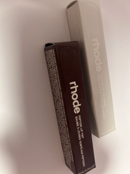 Rhode gloss original,nuanța unscented sans parfum și espresso