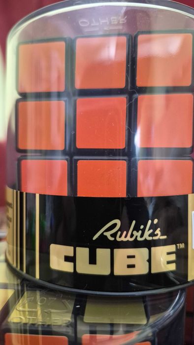Rubiks cube gold limited edition cub rubic editie limitata vintage sigilat