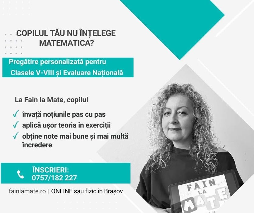 Meditatii matematica pregatire Brasov 5-8 Evaluare Nation FAIN LA MATE